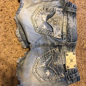 Miss Me signature shorts, size 30